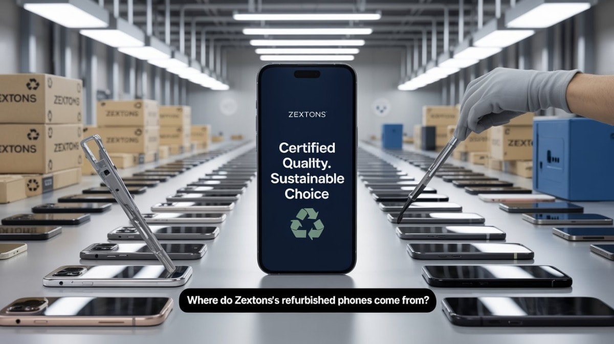 Where Do Zextons Refurbished Phones Come From