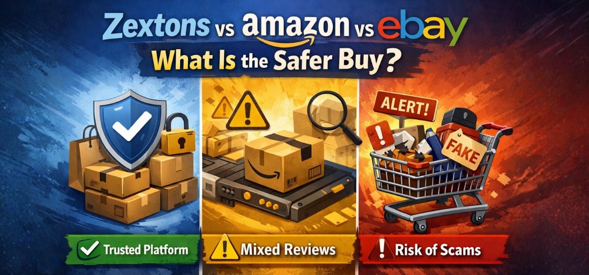 Zextons vs Amazon Renewed vs eBay