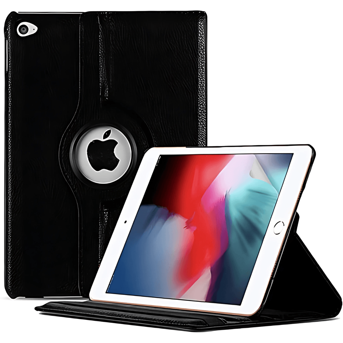 Apple iPad 5th Gen 9.7″ Book Case - Brand New-Black (#000000)