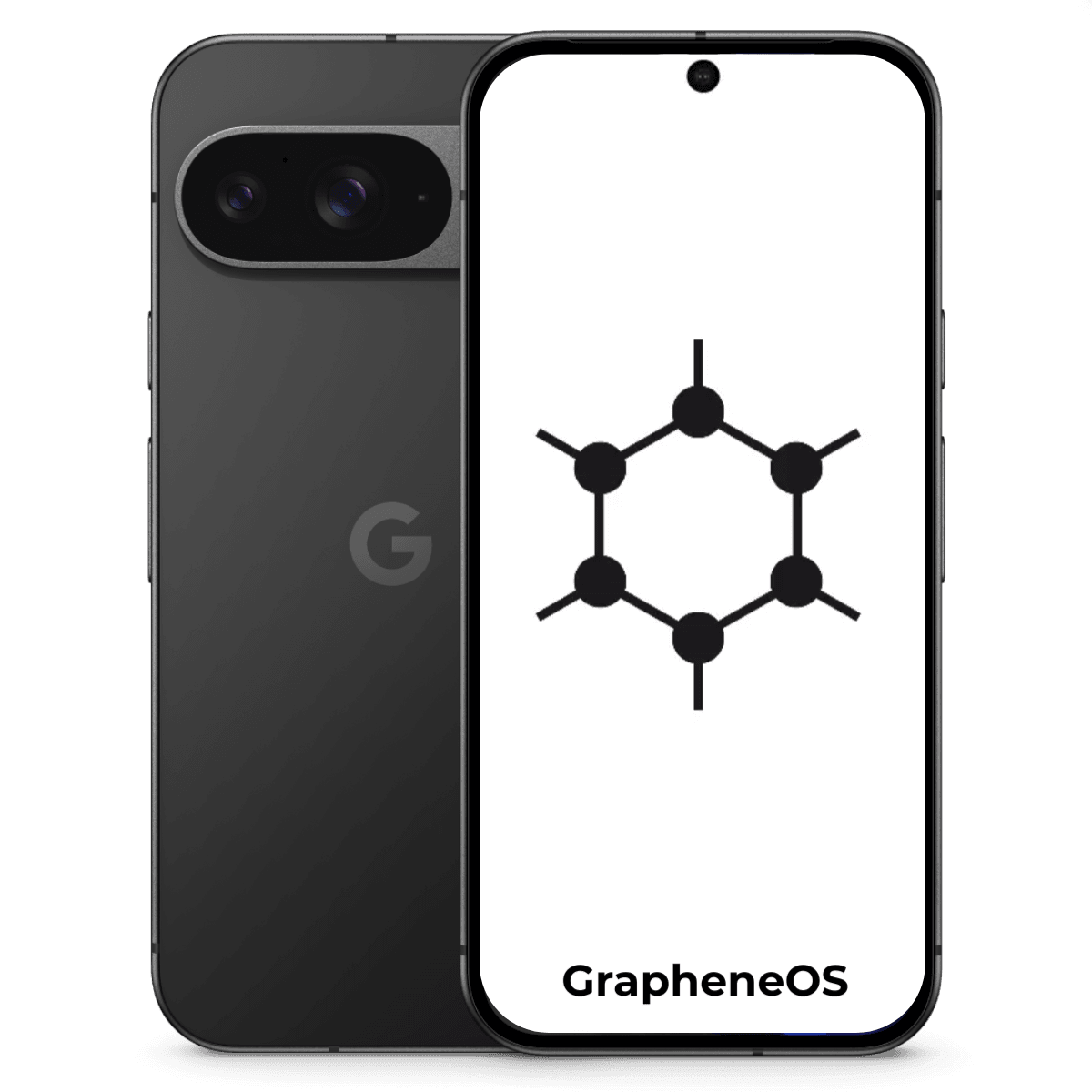 Google Pixel 9 GrapheneOS - Unlocked - Main view