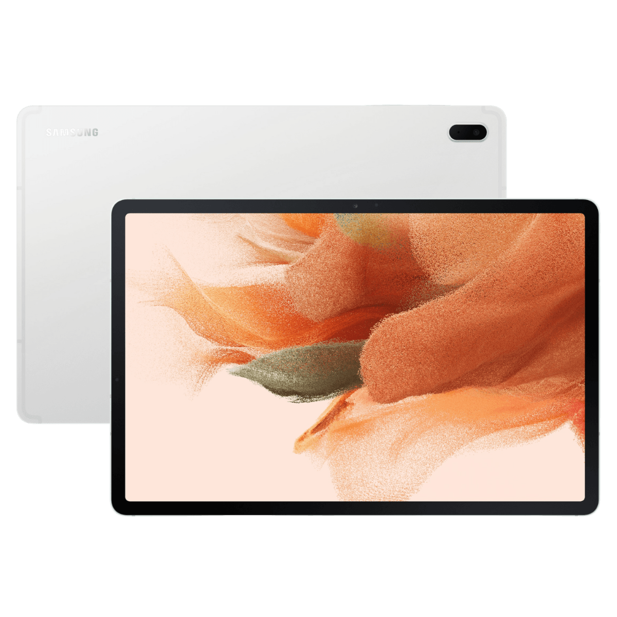 Samsung Galaxy Tab S7 FE 5G - Unlocked - Excellent-Mystic-Silver (#ebebeb)-64GB